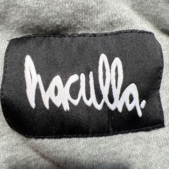 Haculla Mask Off Crewneck Sweatshirt Mens Large Heather Gray Rare HTF Streetwear - Picture 2 of 12